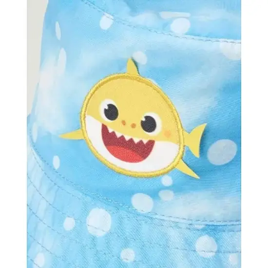 Baby Shark Baby Boys' Bucket Hat - Infant Protective Sun Hat (12-24M) image {2}