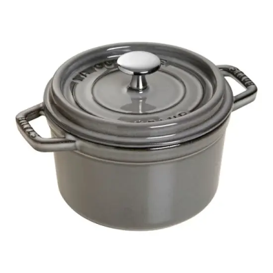 STAUB Cast Iron 0.75-qt Round Cocotte image {9}