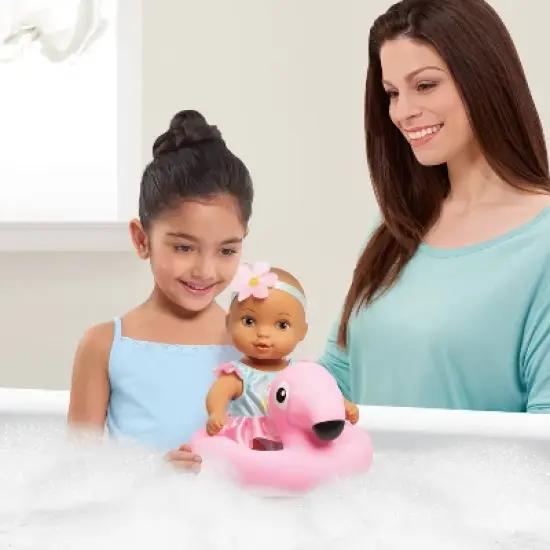 Waterbabies Bathtime Fun 9" Baby Doll - Light Brown Eyes image {6}