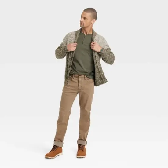 Men's Long Sleeve Henley Shirt - Goodfellow & Co&trade; image {2}