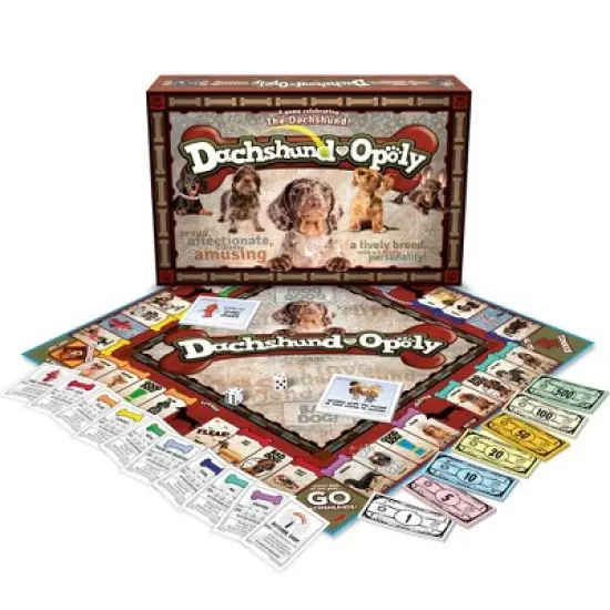Late for the Sky: Dachshund-Opoly Monopoly Board Game image {5}