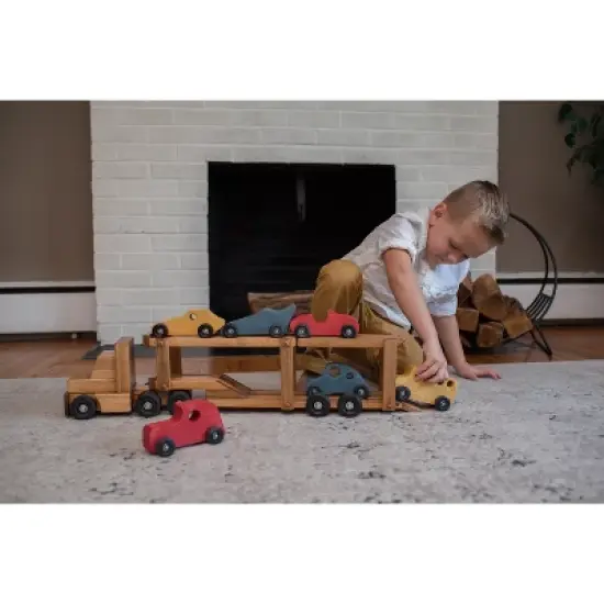 Remley Kids Wooden Classic Toy Cars image {2}