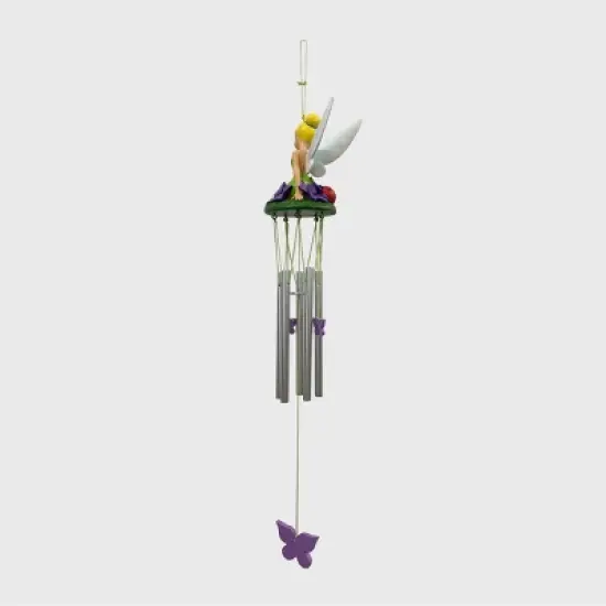 Disney 20" Tinkerbell Metal/Resin Wind Chime image {1}