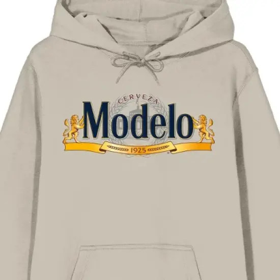 Modelo Classic Logo Women's Natural Graphic Hoodie image {1}