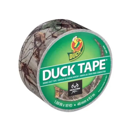 Duck 1.88 in. W X 10 yd L Multicolored Camouflage Duct Tape image {1}