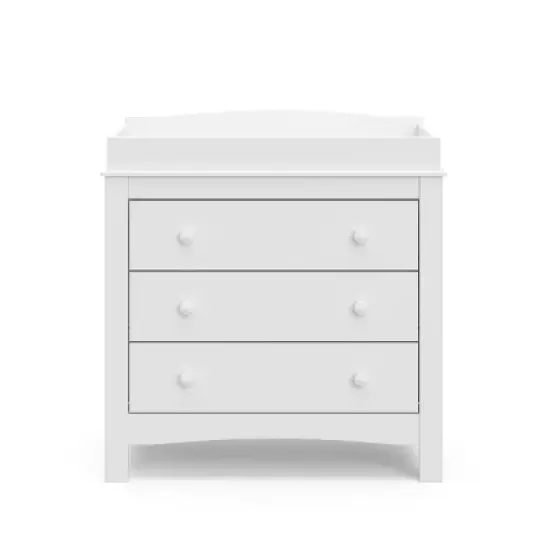 Graco Noah 3-Drawer Dresser with Removable Changing Table Topper image {3}