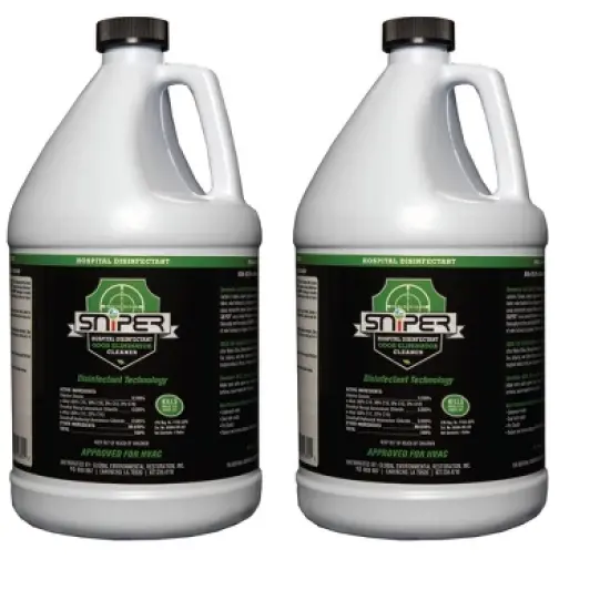 SNiPER Hospital Disinfectant, Odor Eliminator & All-Purpose Cleaner, 1 Gallon image {4}