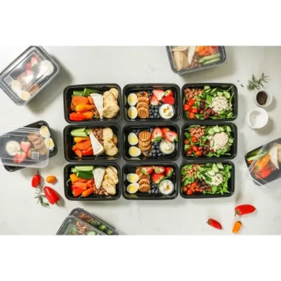 GoodCook Meal Prep Single Cavity Container - 30pk image {6}