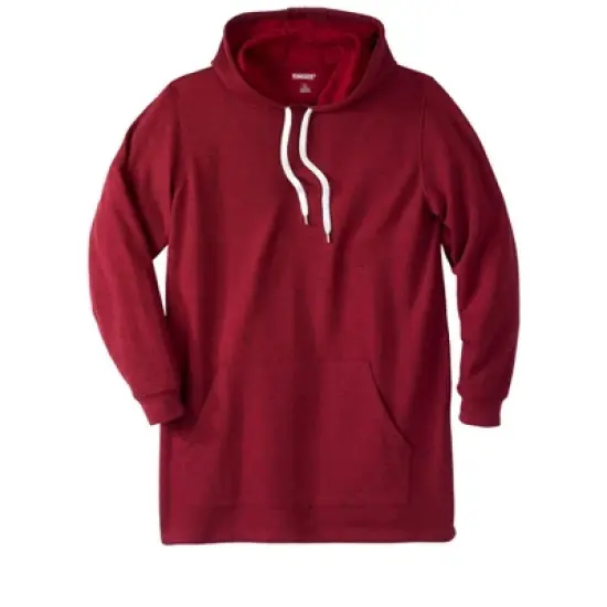 KingSize Men's Big & Tall Fleece longer-length pullover hoodie image {6}