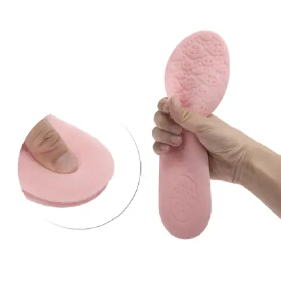 Unique Bargains Little Cloud Shoe Inserts Fit Shoe Pink Gray 1 Pair image {1}
