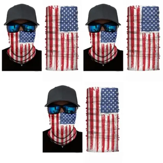 3 Pack Neck Gaiters Lightweight and Breathable Face and Neck Covers image {14}