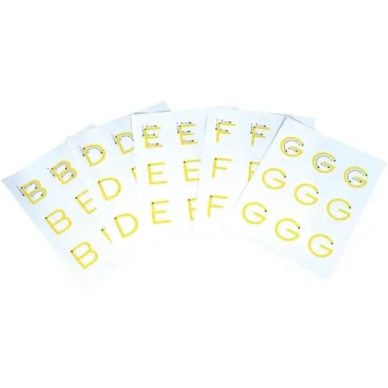 Abilitations Hi-Write Alphabet Paper, Uppercase, 100 Sheets image {6}