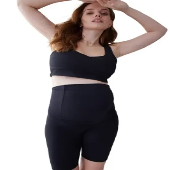 Ingrid & Isabel Maternity Ribbed Bra Top Brami image {2}