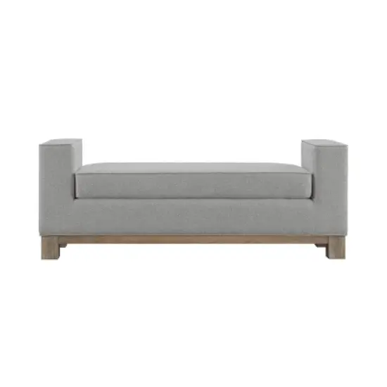 Remi Stain Resistant Bench - Abbyson Living image {2}