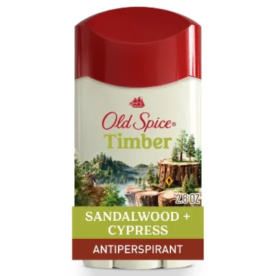 Old Spice Men's Timber with Sandalwood Antiperspirant Deodorant - 2.6oz image {10}