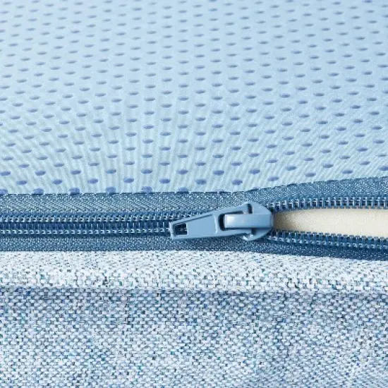 Sofa Bolster Dog Bed - Light Blue - Boots & Barkley&trade; image {2}