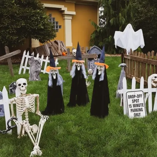 Nifti Nest 3 PCS Halloween Witches Stakes image {4}