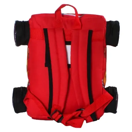 Disney Kids' Cars  12" Backpack - Red image {3}