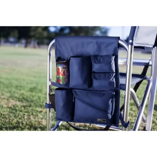 NCAA North Carolina Tar Heels Portable Camp Chair with Side Table image {5}