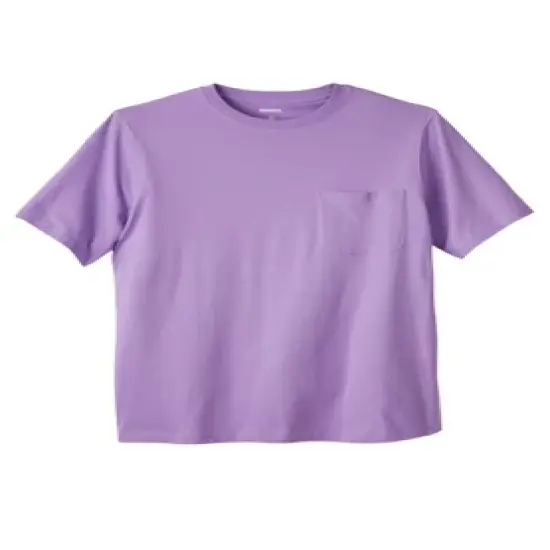 KingSize Men's Big & Tall Shrink-Less&trade; Lightweight Pocket Crewneck T-Shirt image {29}