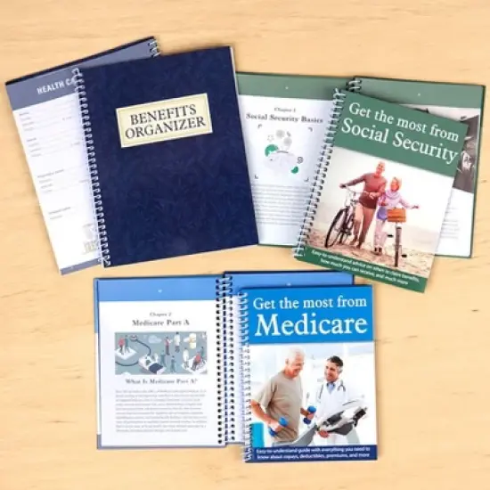 The Lakeside Collection Medicare, Social Security, & Benefits Organizers 3 Pieces image {7}