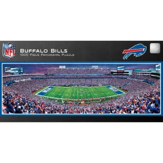 MasterPieces Sports Panoramic Puzzle - NFL Buffalo Bills Center View image {1}