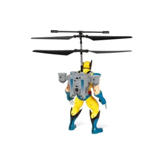 Marvel X-Men Wolverine 2CH Jetpack Flying Figure IR Helicopter image {1}