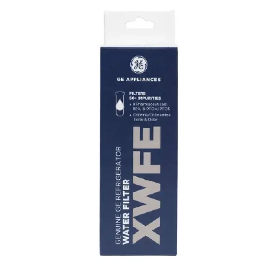 GE Appliances XWFE Replacement Refrigerator Water Filter: Filters Pharmaceuticals, Atrazine, Mercury, Lead, Pesticides image {2}