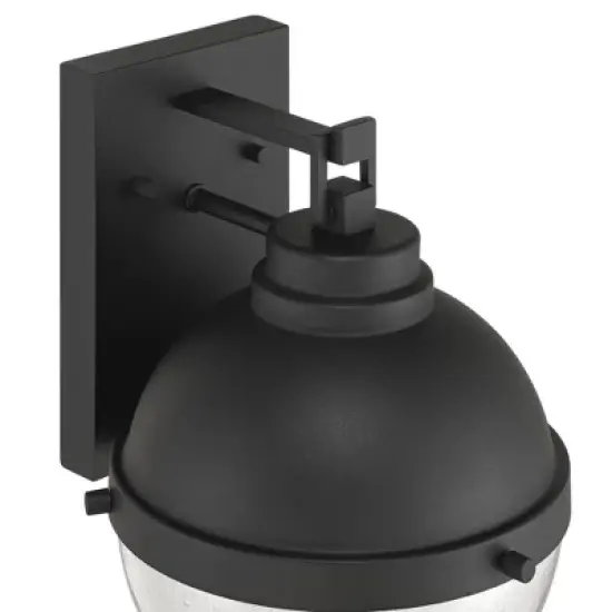 Possini Euro Design Possini Euro Sargasso 11" Black Marine Outdoor Wall Light Set of 2 image {2}