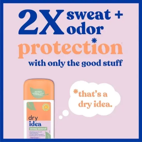 Dry Idea Plant Based Invisible Solid Antiperspirant & Deodorant for Women - Fresh Breeze - 2.6oz image {4}
