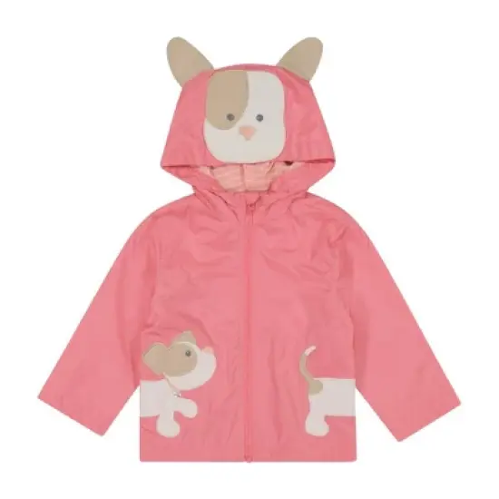 LONDON FOG Infant & Toddler Girls' Little Animal Rainslicker Rain Jacket image {2}