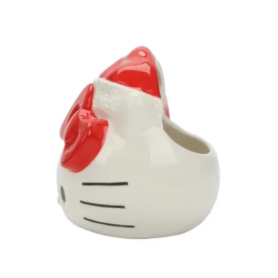 Hello Kitty Santa Hat 16 oz. Ceramic Sculpted Character Mug image {3}