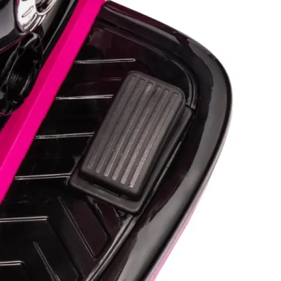 Qaba Electric Motorcycle for Kids, 3 Wheel 6V Battery Powered Motorbike w/ Headlights, Music, Forward & Reverse, Pink image {5}