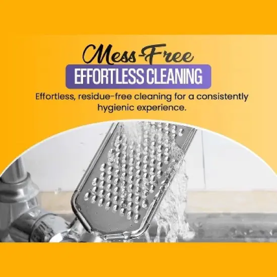 Stainless Steel 2.5" x 7.5" Fine Course Grater (1158) image {3}