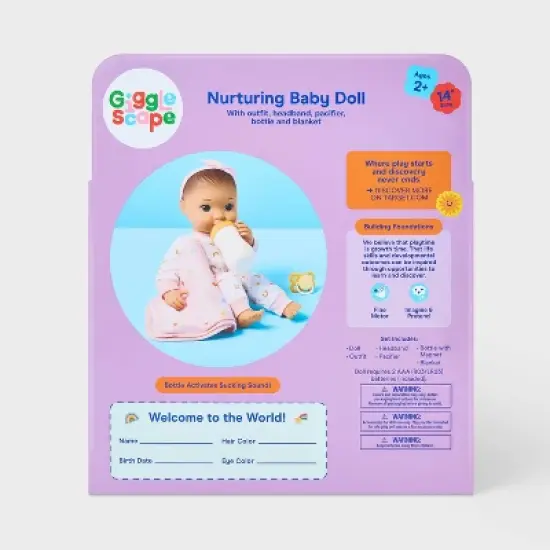 14" Nurturing Baby Doll - Gigglescape&trade; image {4}