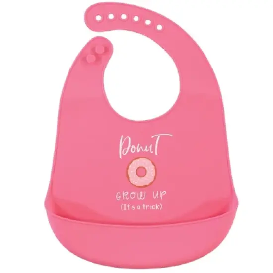 Hudson Baby Infant Girl Silicone Bibs 2pk, Fruitloop, One Size image {1}