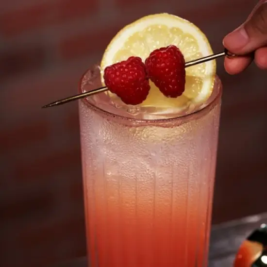 Viski Crystal Highball Glasses - Collins Glasses Set of 4 - 14oz Cocktail Glass for Wedding or Anniversary and Special Occasions Gift Ideas, Clear image {8}