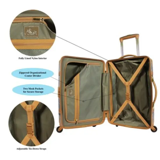 World Traveler Chariot Trunk Style 20-Inch Carry-On Luggage image {4}