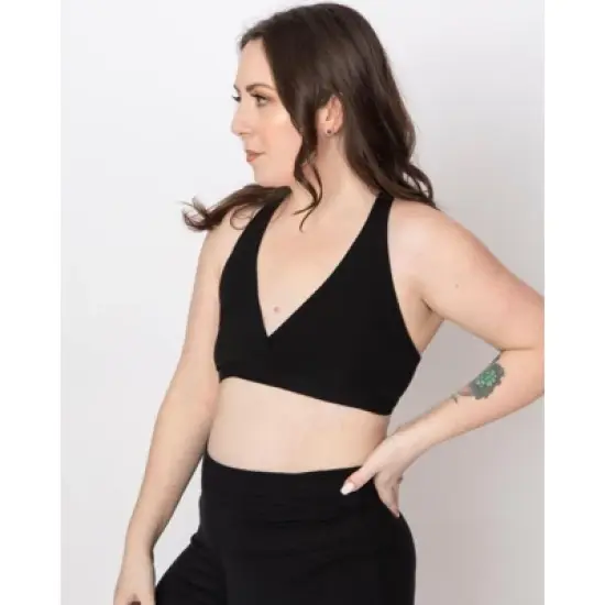 AnaOno Women's Niya Post-Surgery Recovery Pullover Lounge Bra  image {3}