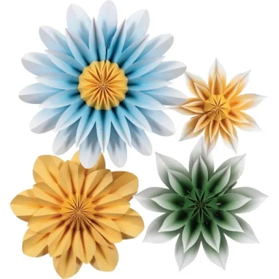 Teacher Created Resources&reg; Floral Sunshine Paper Flowers, Pack of 4 image {3}