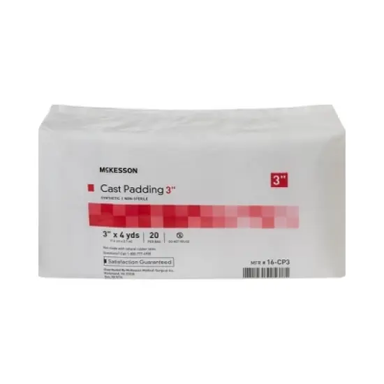 McKesson Cast Padding 3" x 4 Yd Polyester White 16-CP3, 20 Ct image {2}