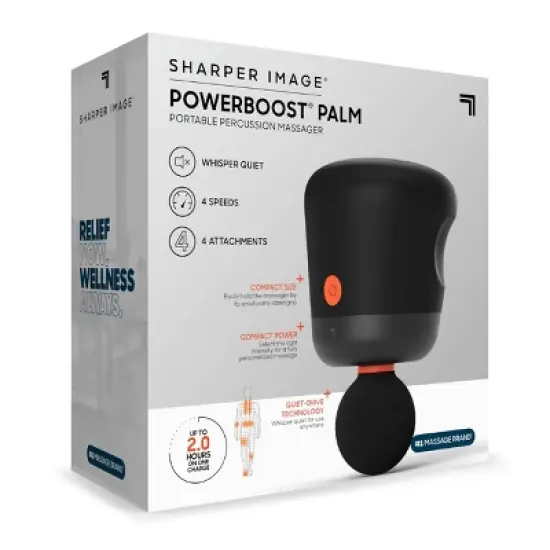 Sharper Image Powerboost Palm Electric Body Massager image {6}