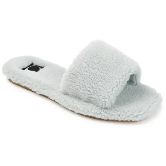 Journee Collection Women's Faux Fur Sunlight Slipper image {10}