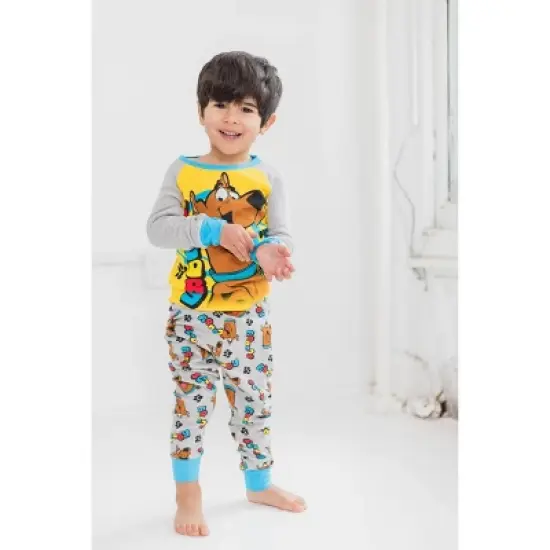 Scooby-Doo Scooby Doo Pajama Shirt and Pants Sleep Set Little Kid to Big Kid image {1}