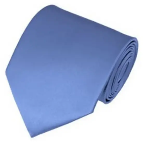 Solid Color 3.5 Inch Wide And 62 Inch Extra Long Necktie For Big & Tall Men image {17}