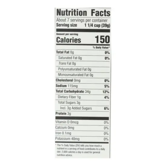 Barbara's Bakery Organic Corn Flakes Cereal - Case of 10/9 oz image {5}