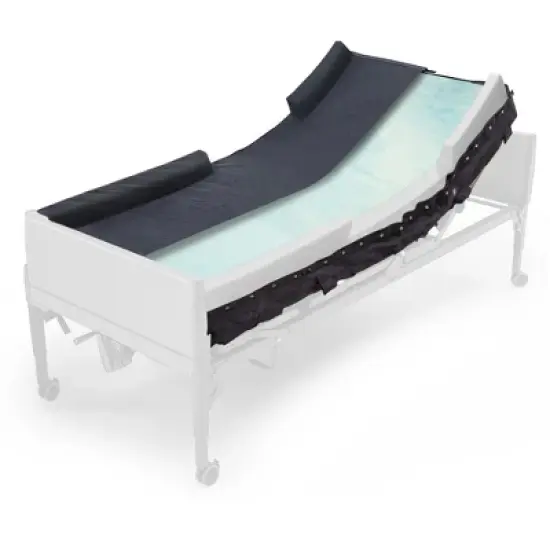 ProHeal Memory Foam Hospital Bed Mattress Pressure Redistribution, Gel Infused - Railed 36"x76"x9" image {7}