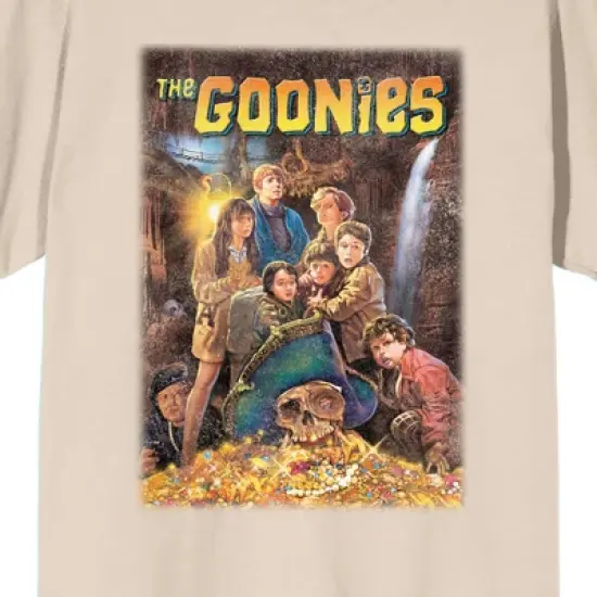 The Goonies Movie Poster Art Women's Tofu Graphic Tee image {1}