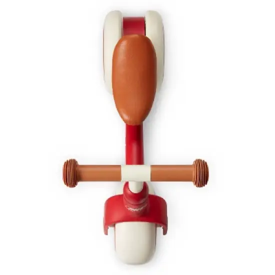 Radio Flyer Steady Start 8'' Kids' Balance Bike - Red: Steel Frame, Adjustable Seat image {8}