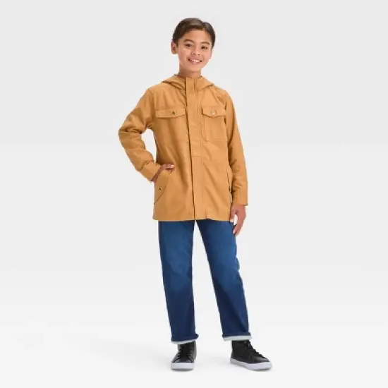 Boys' Solid Jacket - Cat & Jack&trade; Tan image {2}